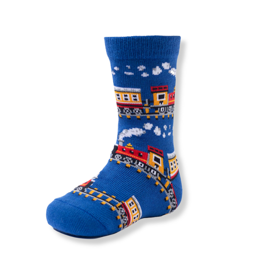 Spencer Flynn Socks | Trains - Kids 2-4 years
