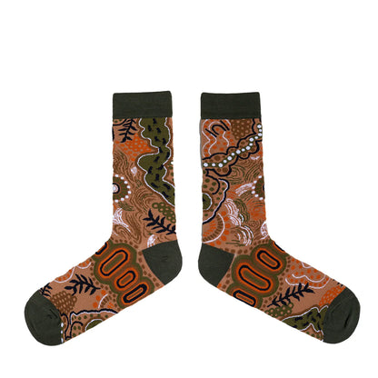 Spencer Flynn Socks | Bush Storm - Large