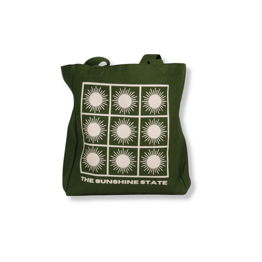 The Modern Souvenir Shop Sunshine Tote Bag | Olive