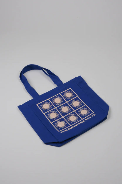 The Modern Souvenir Shop Sunshine Tote Bag | Blue
