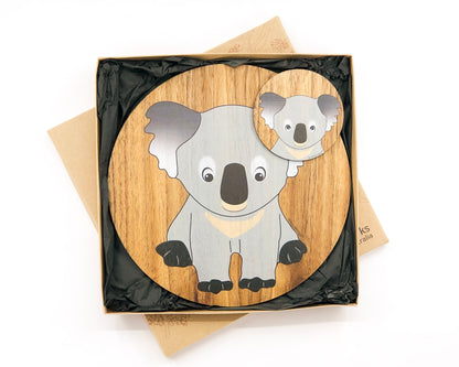 Buttonworks Placemat & Coaster Set | Koala