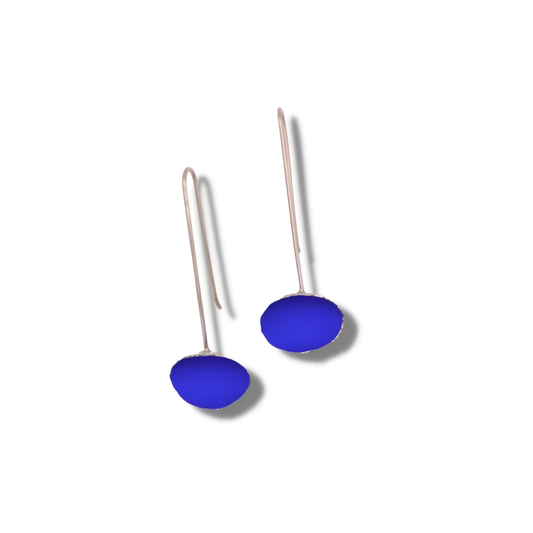 Mari Hirata Earrings | Deepest Blues Drops