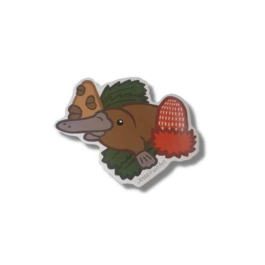 Jesse Irwin Sticker | Platypus