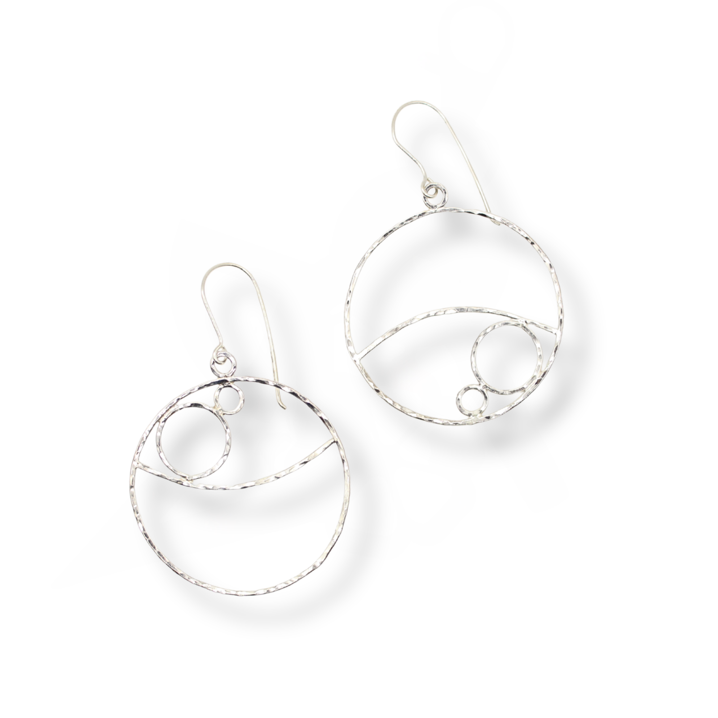 Vivien Bedwell Earrings | Beaten Circle