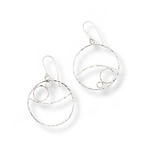 Vivien Bedwell Earrings | Beaten Circle
