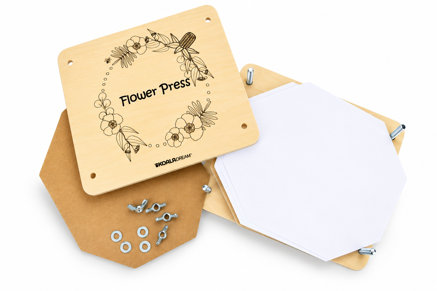 Koala Dream Flower Press Craft Kit | Australian Flora
