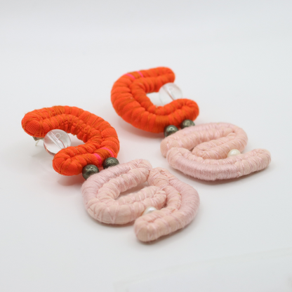 Ruby Phyllis Sculptural Earring #810