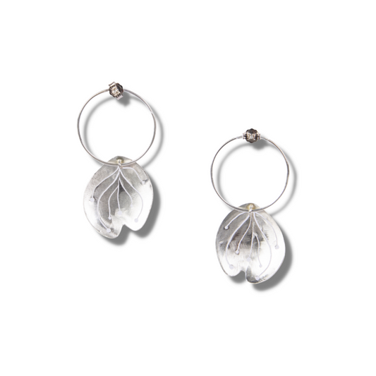 Mari Hirata Earrings | Sterling Silver Swing Blossom