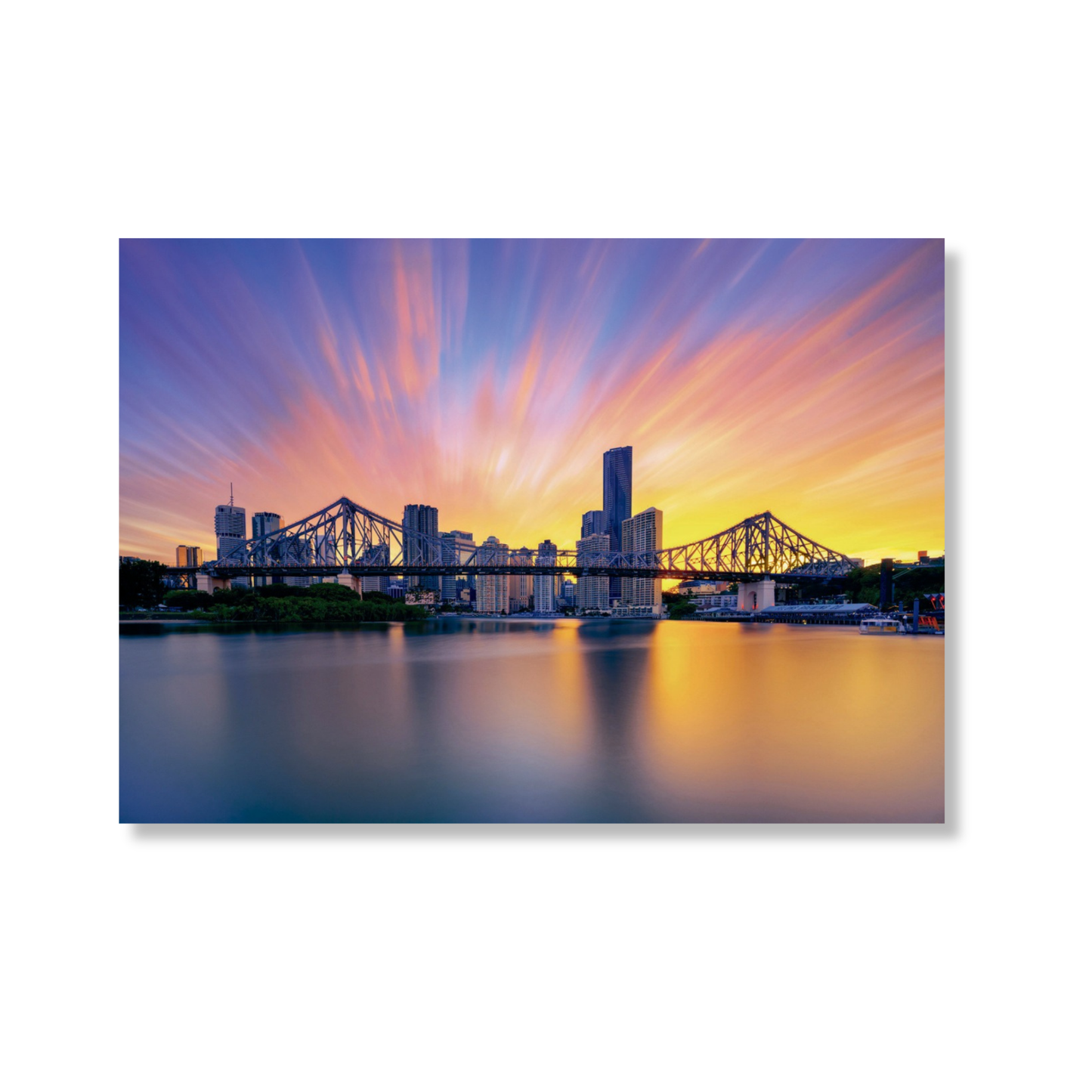 Wendy Klein Postcard | Brisbane Afterglow