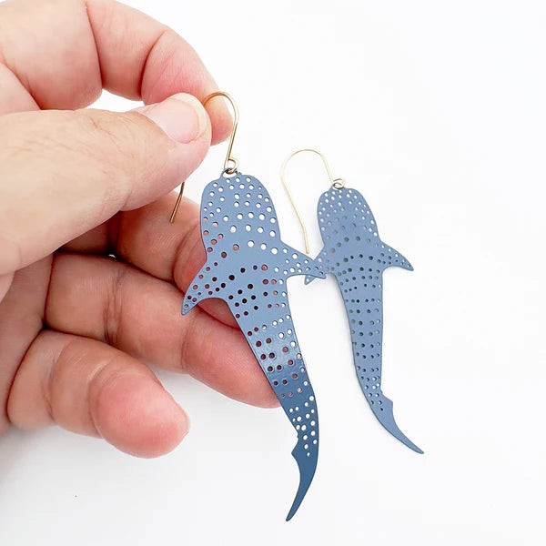 Denz Whale Shark Earrings