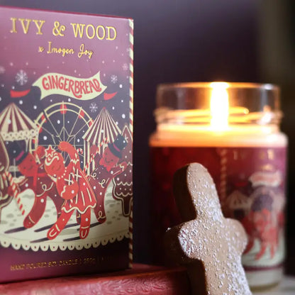 Ivy & Wood Christmas Candle | Gingerbread