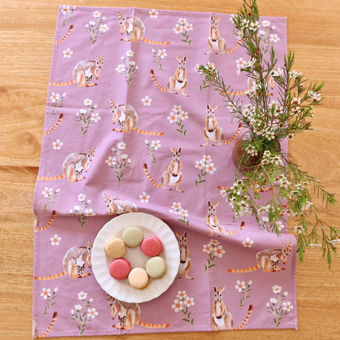 Pixie Nut & Co. Tea Towel | Wallaby
