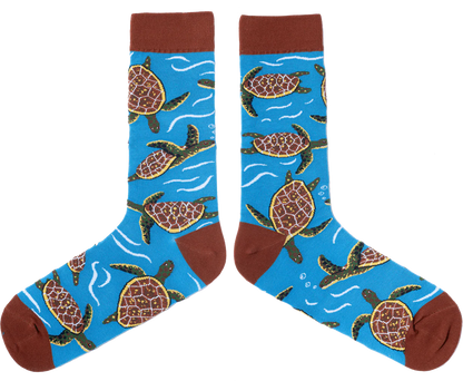 Spencer Flynn Socks | Australian Sea Turtle - Large