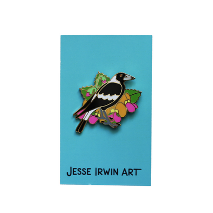 Jesse Irwin Enamel Pin | Magpie