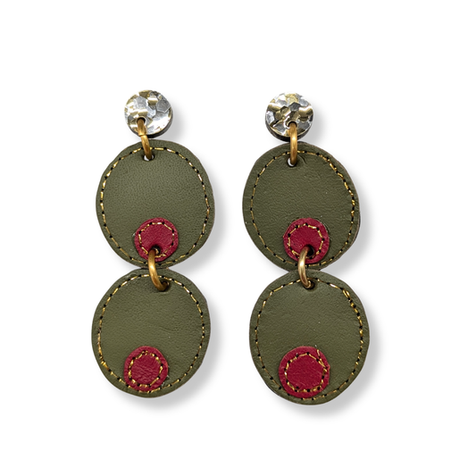 Kimi Schieren Earrings | Olives #2
