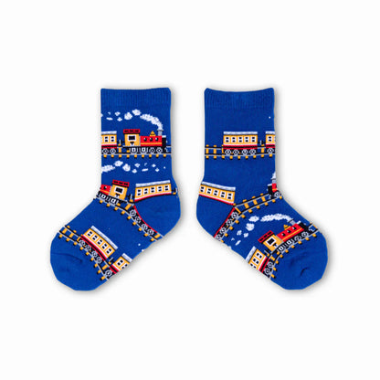 Spencer Flynn Socks | Trains - Kids 2-4 years
