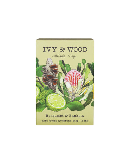 Ivy & Wood Candle | Bergamot and Banksia