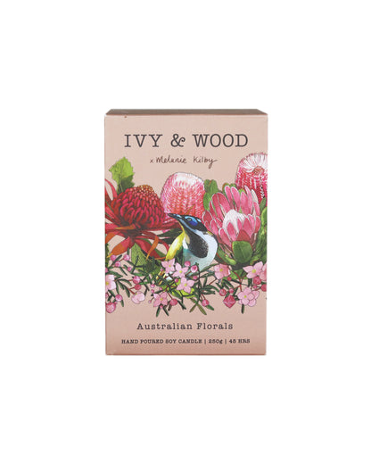 Ivy & Wood Candle | Australian Florals