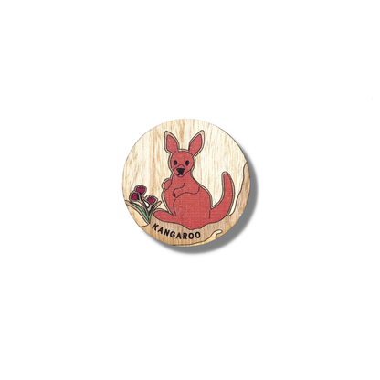 Buttonworks Magnet | Wildlife Kangaroo