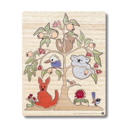 Buttonworks Wildlife Tree Puzzle