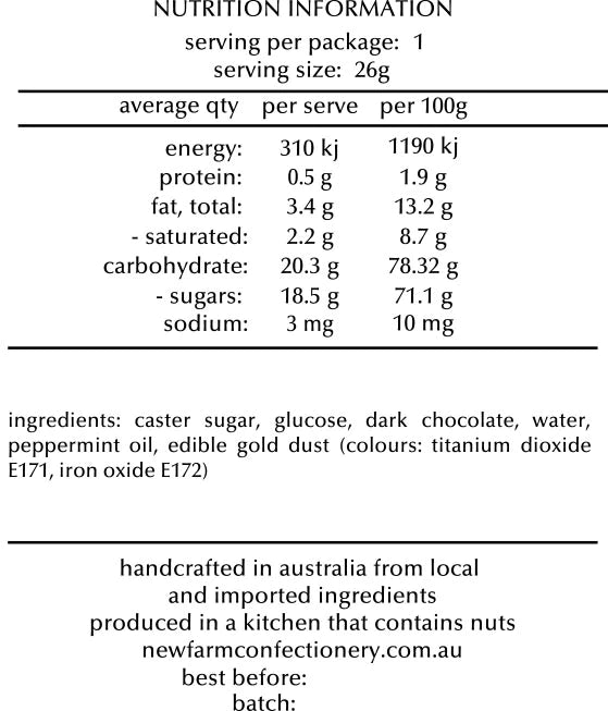 New Farm Confectionery Peppermint Cream