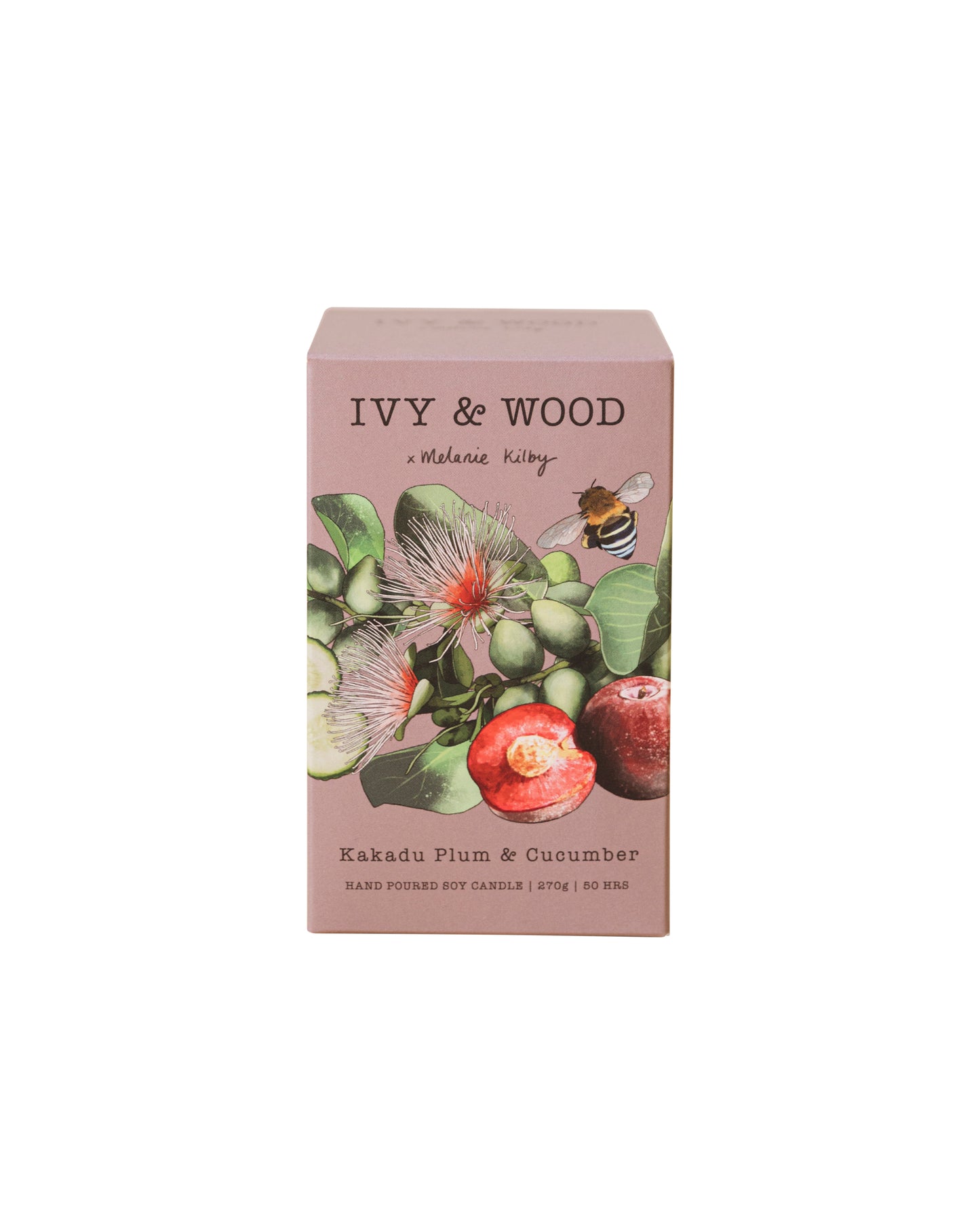 Ivy & Wood Candle | Kakadu Plum and Cucumber