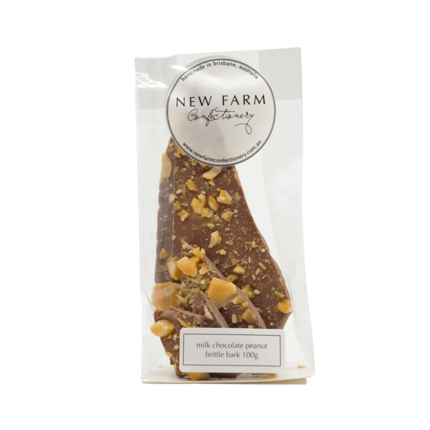 New Farm Confectionery Chocolate Bark 100g