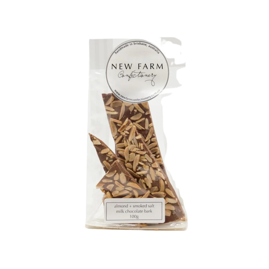 New Farm Confectionery Chocolate Bark 100g