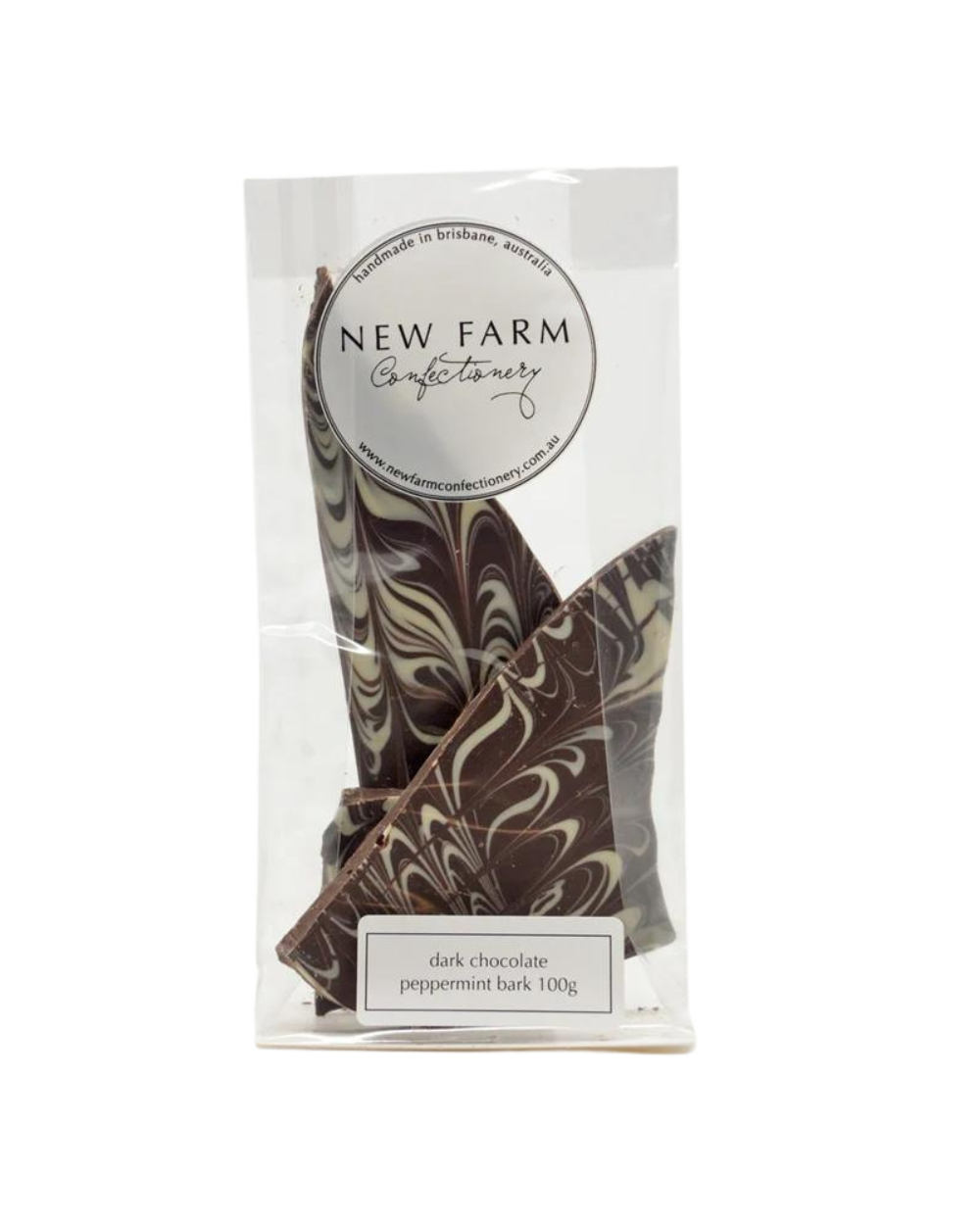 New Farm Confectionery Chocolate Bark 100g