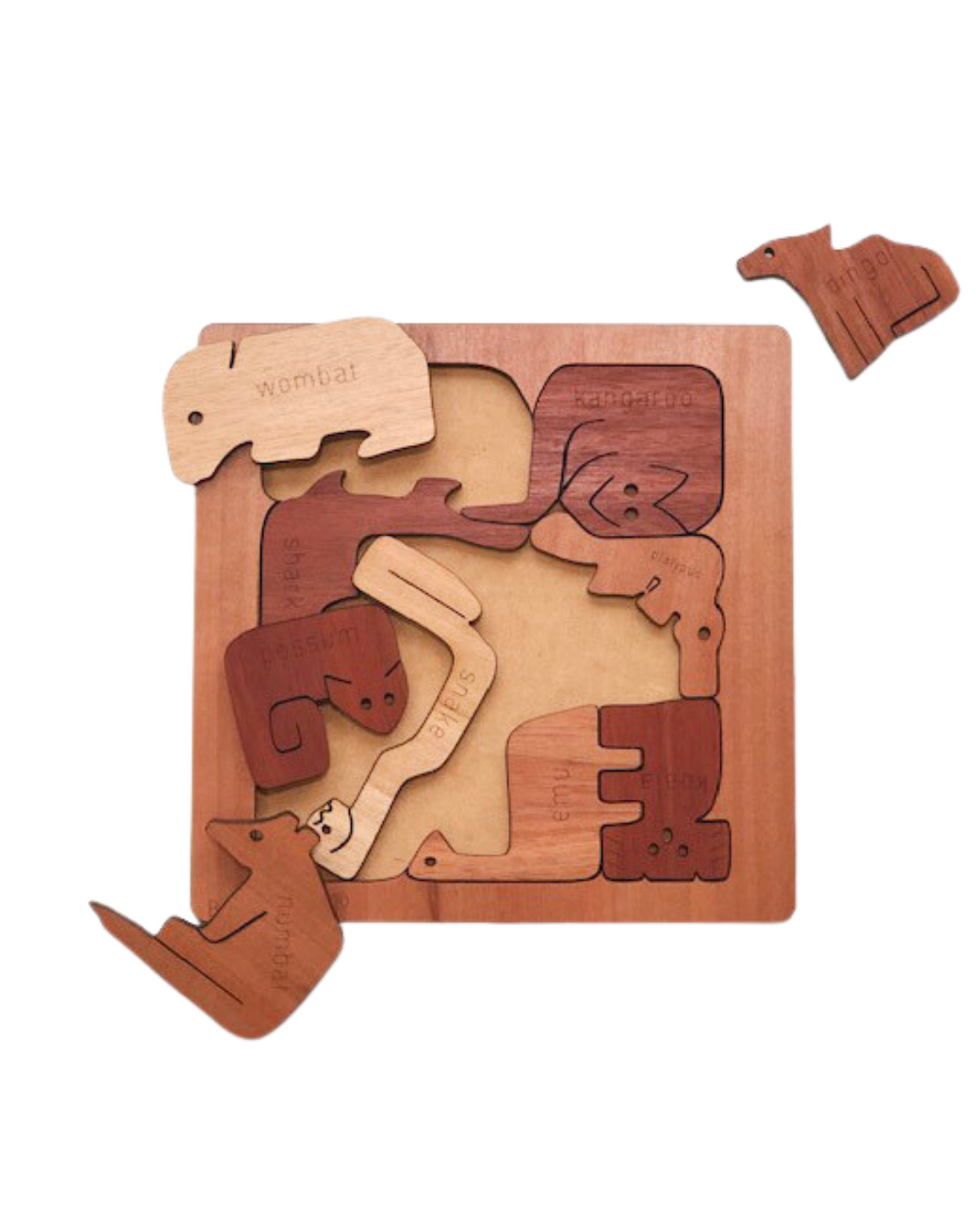 Buttonworks Square Animal Puzzle