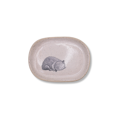 Kim Wallace x Renee Treml  Ceramic Dish | Sleeping Wombat