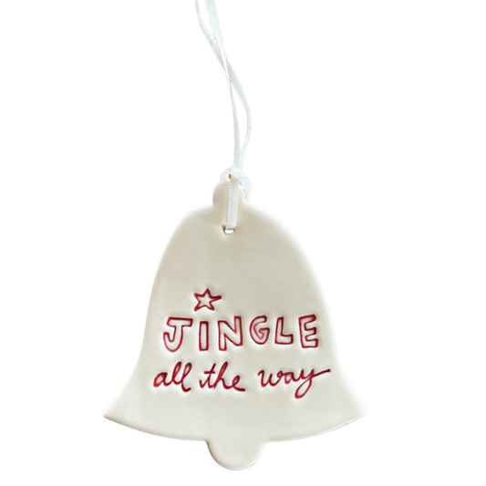 Paper Boat Press Christmas Ornament | Jingle Bell